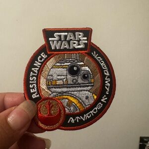 Star Wars Red and Gold Resistance Patch